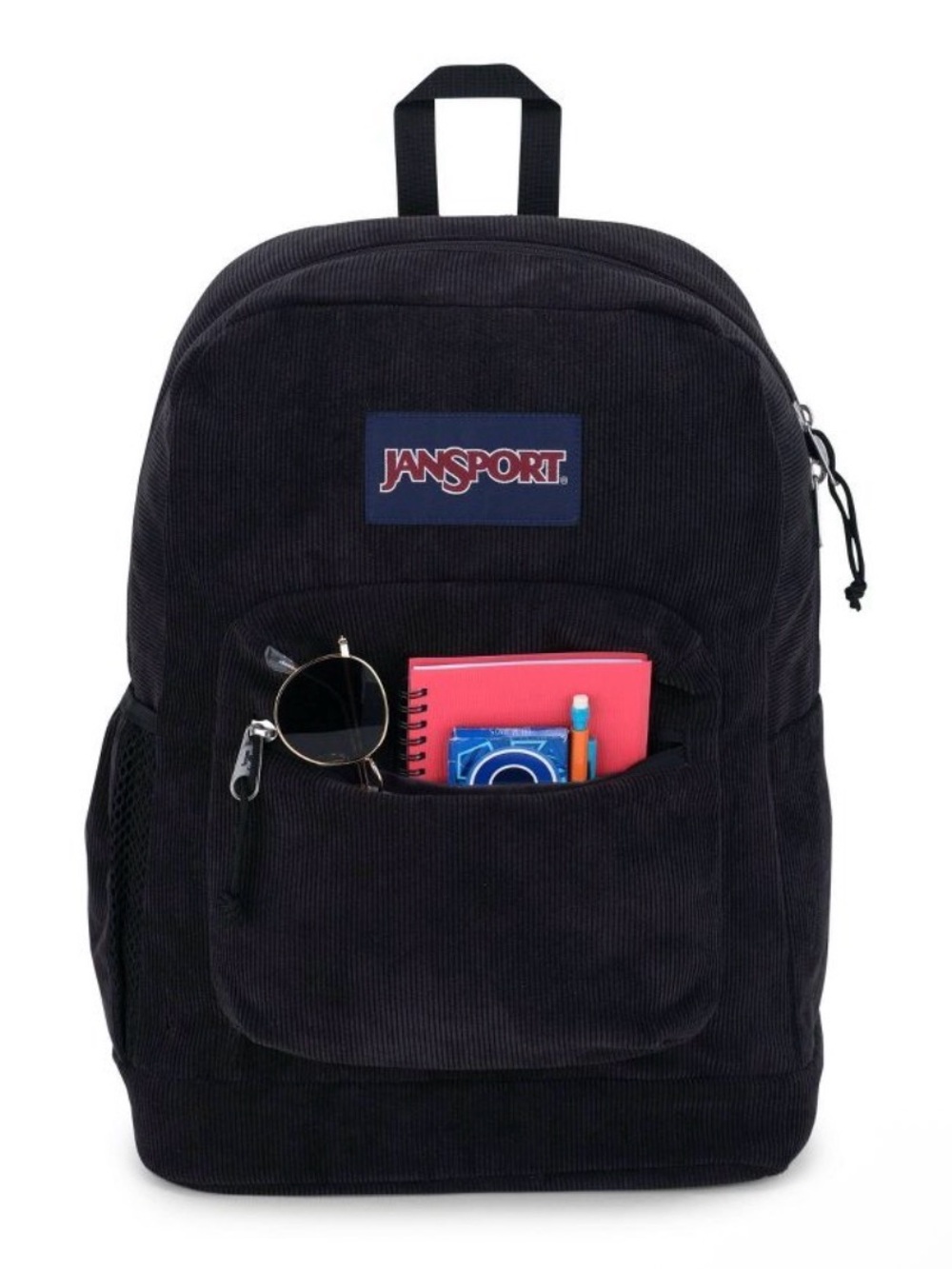 JanSport Cross Town Corduroy 17" Backpack
Black
Fits 15" Laptop
New with Tags - Picture 4 of 9